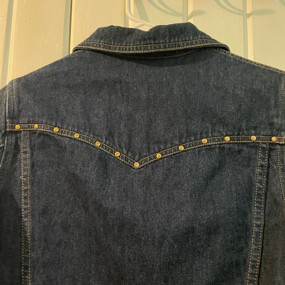 Abercrombie embellished Jean jacket-kids X-large EUC - Picture 4 of 7